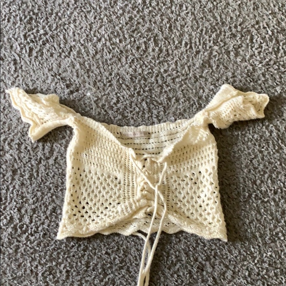 knit shirt/cover up